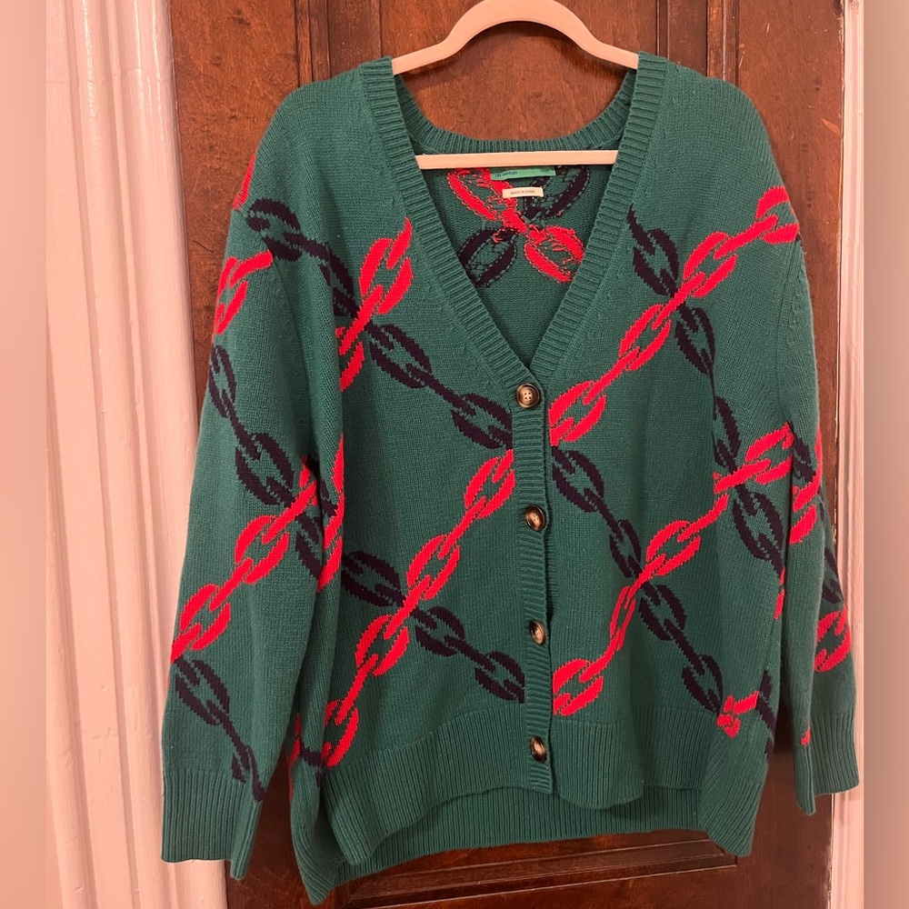 Clare V. Papi Chain Cardigan
